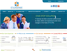 Tablet Screenshot of itgatewayllc.com